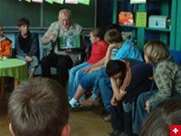 Claus Claussen mit Kindern 2